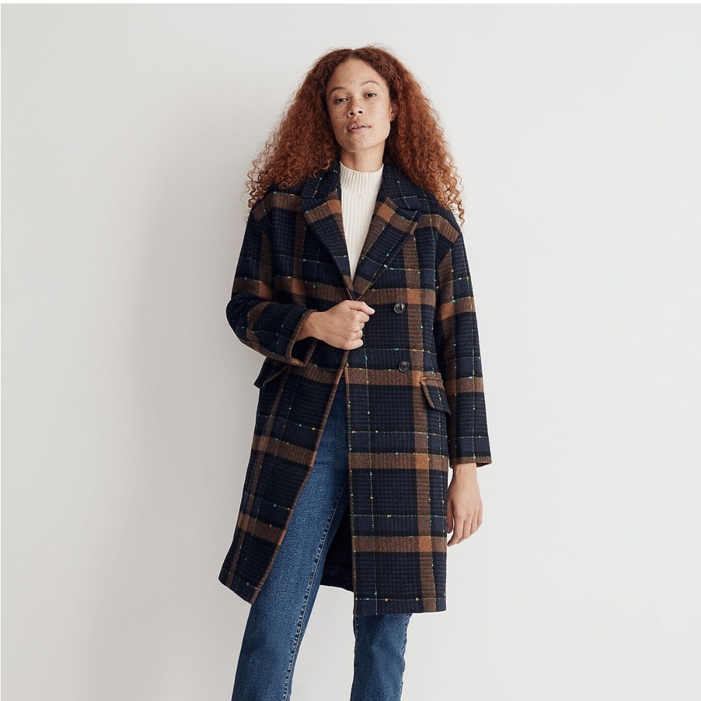 Madewell Elmcourt Coat in Insuluxe Fabric